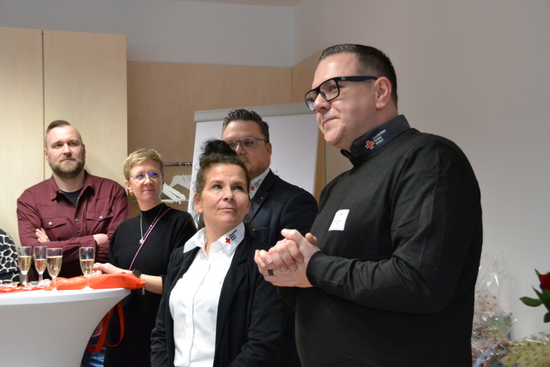 Bild zeigt Bereichsleiter Gunnar Quaas mit weiteren Mitarbeitern
